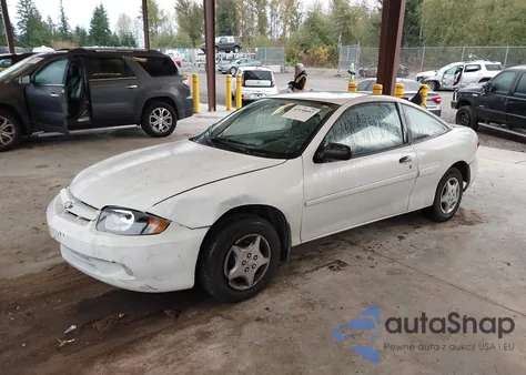 2003 Chevrolet Cavalier from USA, damaged, VIN 1G1JC12F637379125